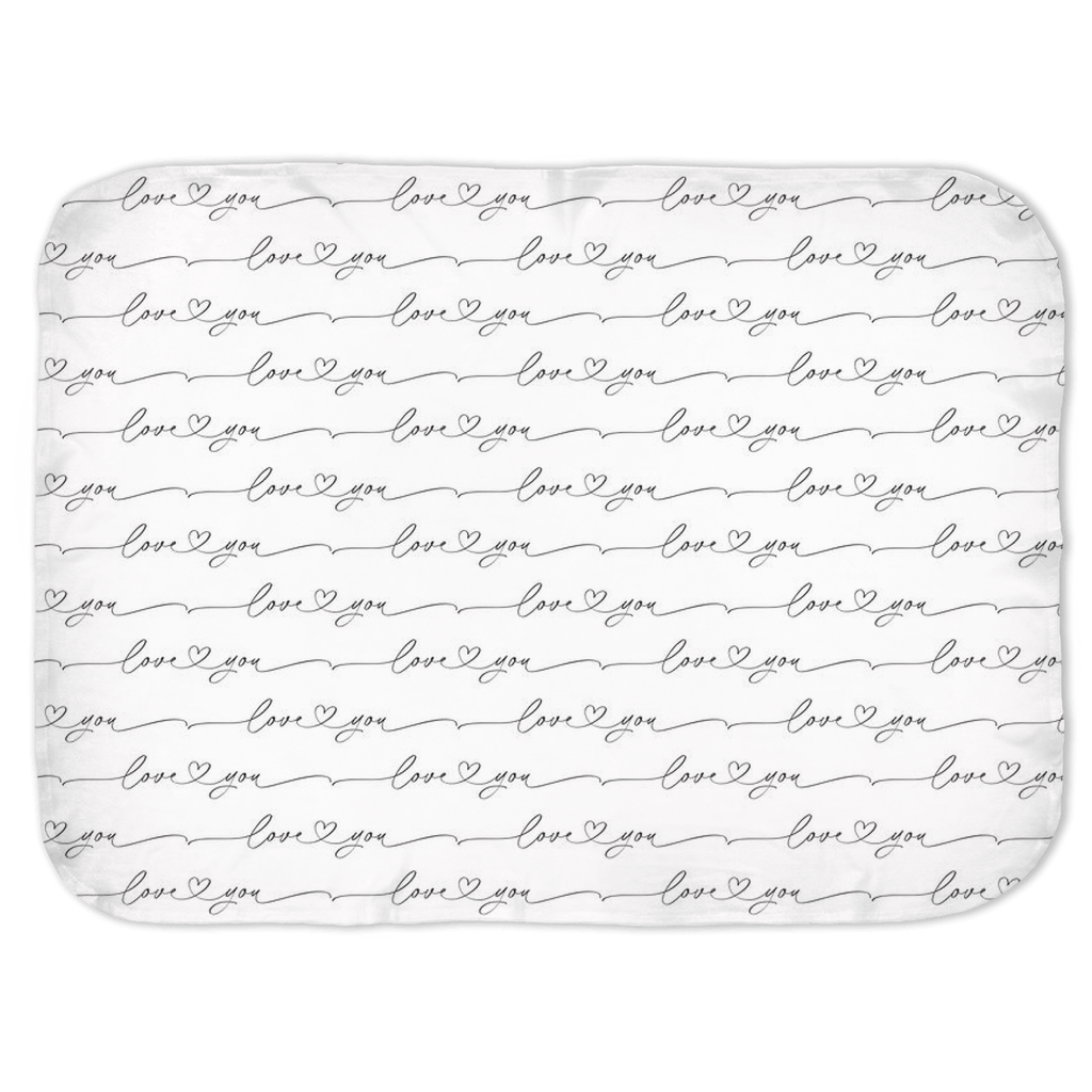 Love You Swaddle Blankets
