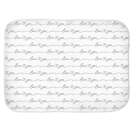 Love You Swaddle Blankets