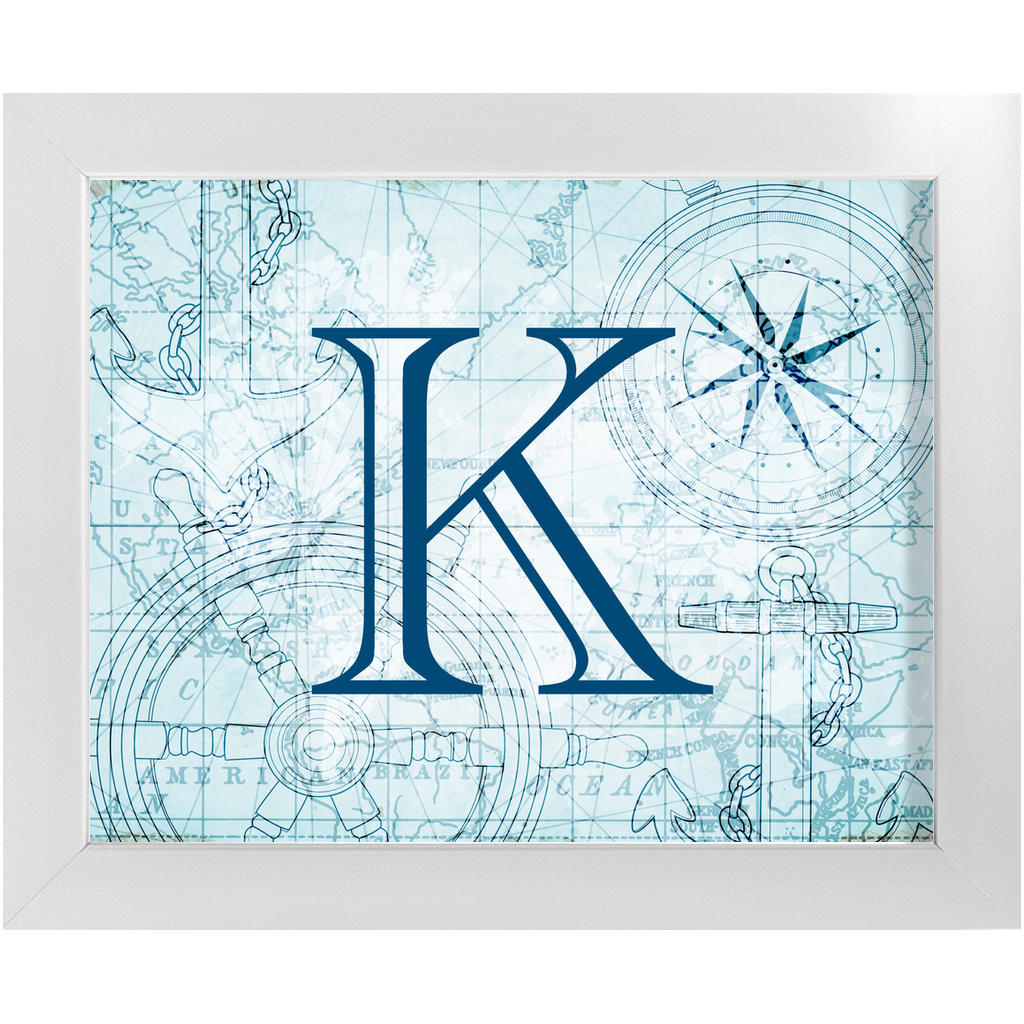 World Traveler Custom Framed Print