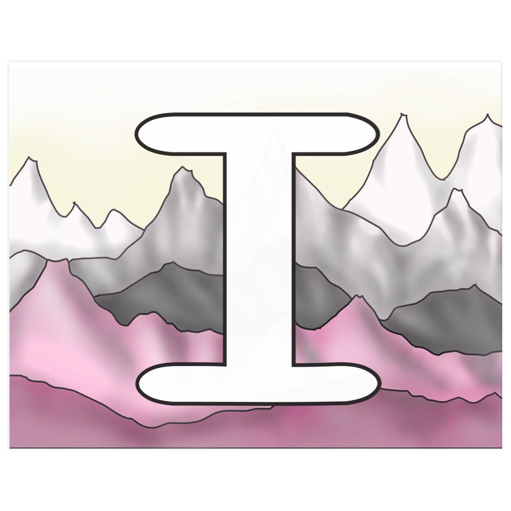 Isla's Peak Initial Print