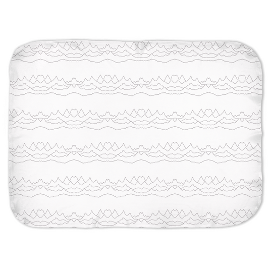 Mountain Lines Swaddle Blanket