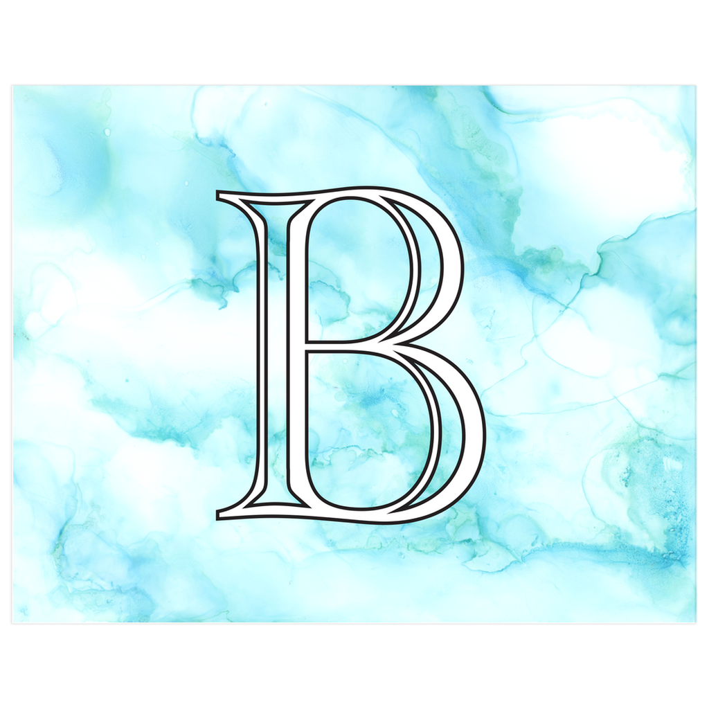 Marble Turquoise Custom Artist Print