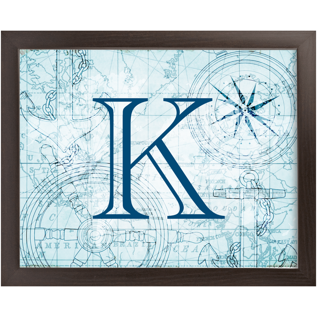 World Traveler Custom Framed Print