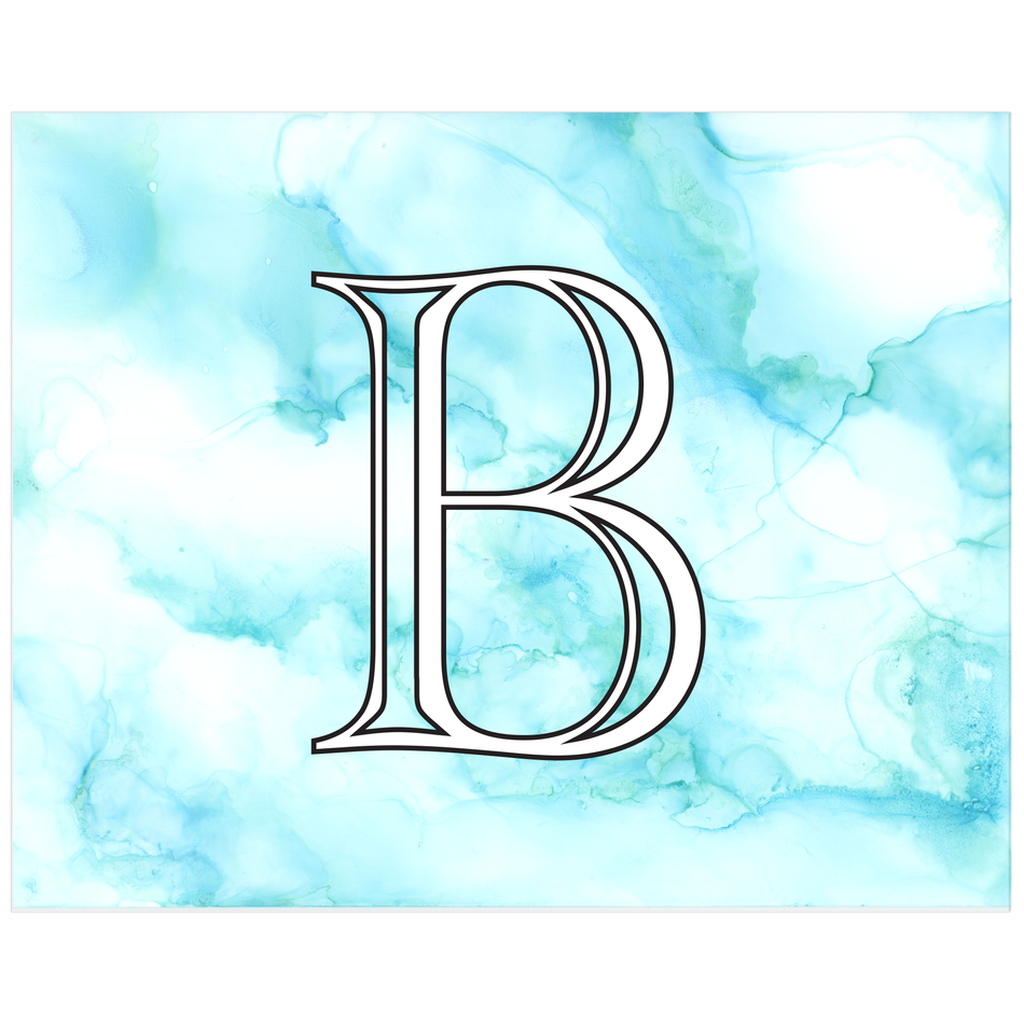 Marble Turquoise Custom Artist Print