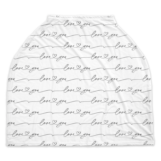Love you Nursing/carseat cover