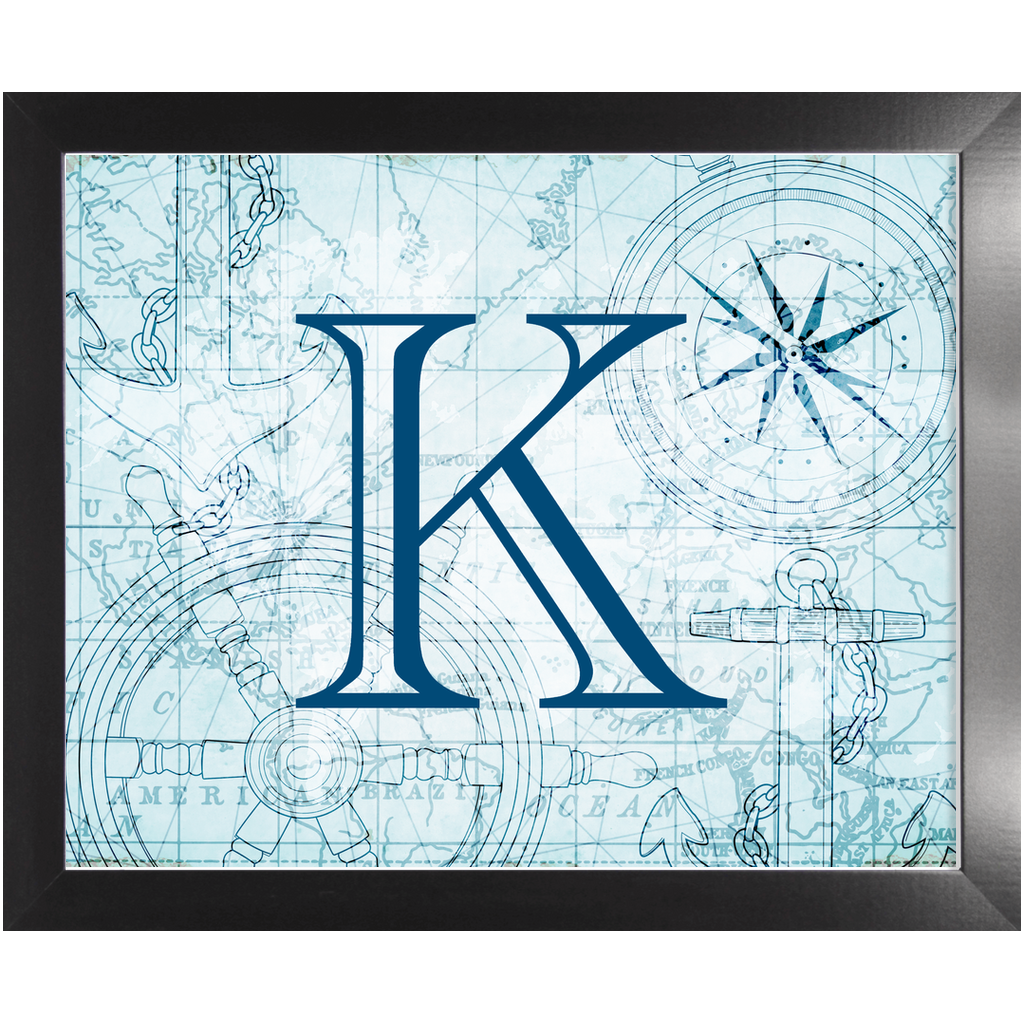World Traveler Custom Framed Print