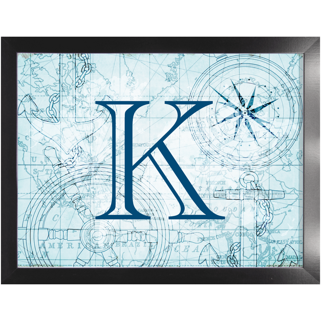 World Traveler Custom Framed Print