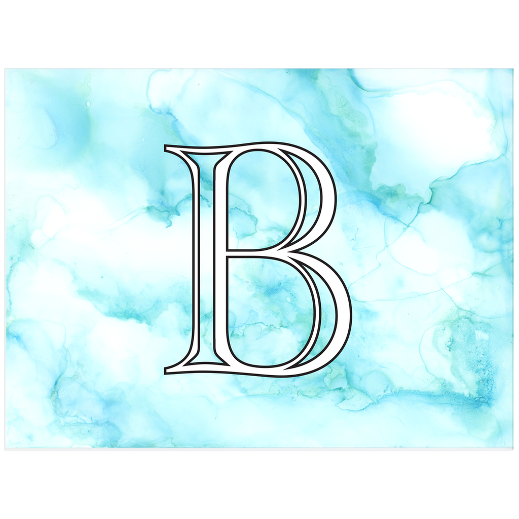 Marble Turquoise Custom Artist Print