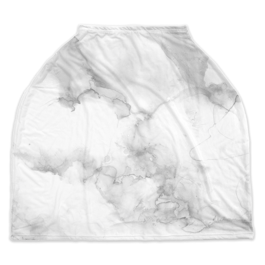Marble Nursing / Carseat Cover Grey