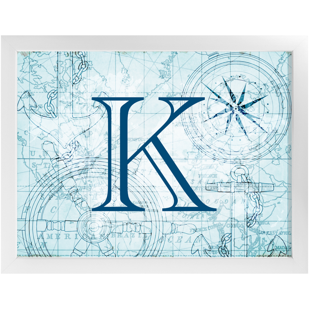 World Traveler Custom Framed Print