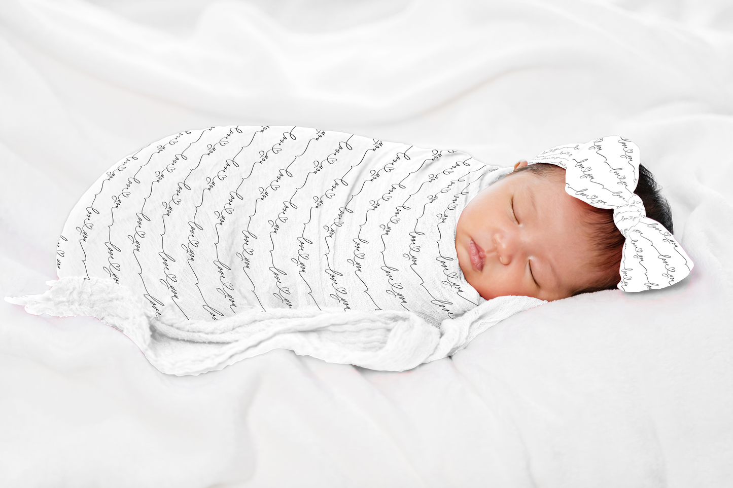 Love You Infant Headband